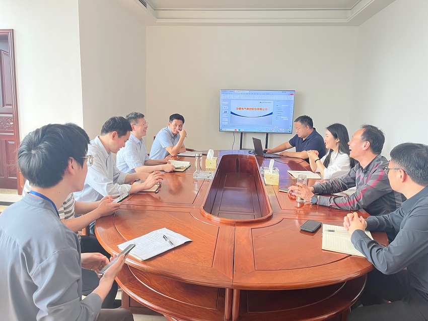 包河区委常委副书记刘登银一行莅临安徽suncitygroup太阳集团走访调研